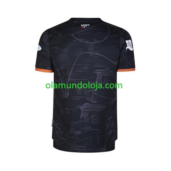 Camisola Rugby Ospreys Homem Equipamento Primeiro 2023 Manga Curta